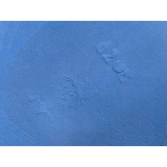 Antique Schafer Vater blue Jasperware Creamer Pitcher With Fairy Nymph - Picture 8 of 8